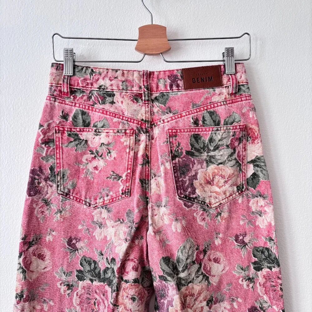 Sezane The Wide Leg Trousers in Almeria Print - Picture 9 of 11